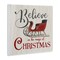 Stupell Industries Believe Magic Of Christmas Wall Plaque Art, design by Charity Henderson